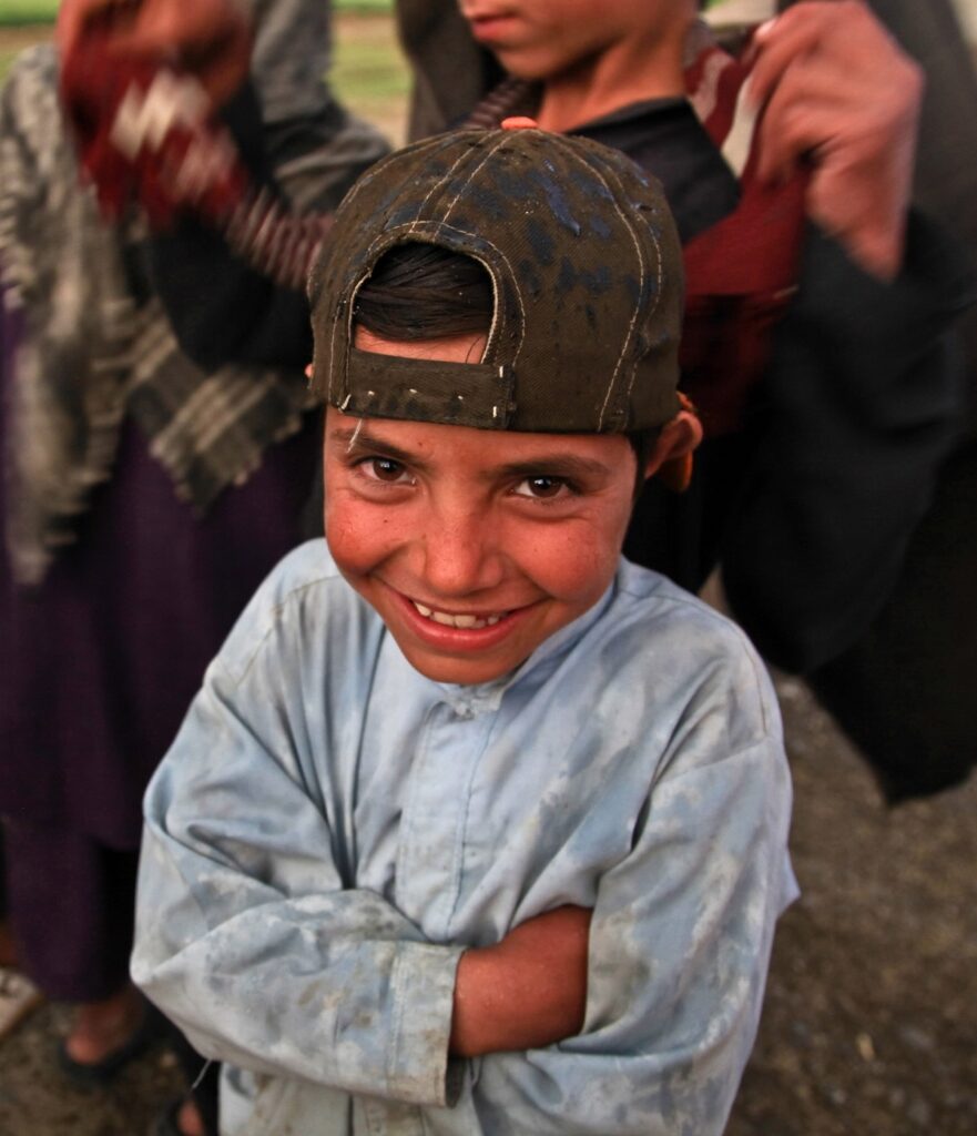 Happy Afghan Kid